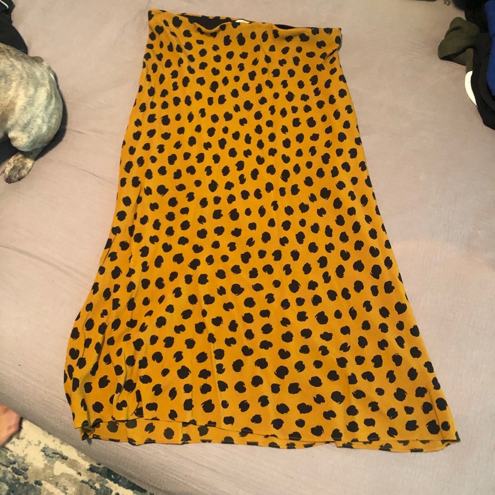 Madewell midi skirt